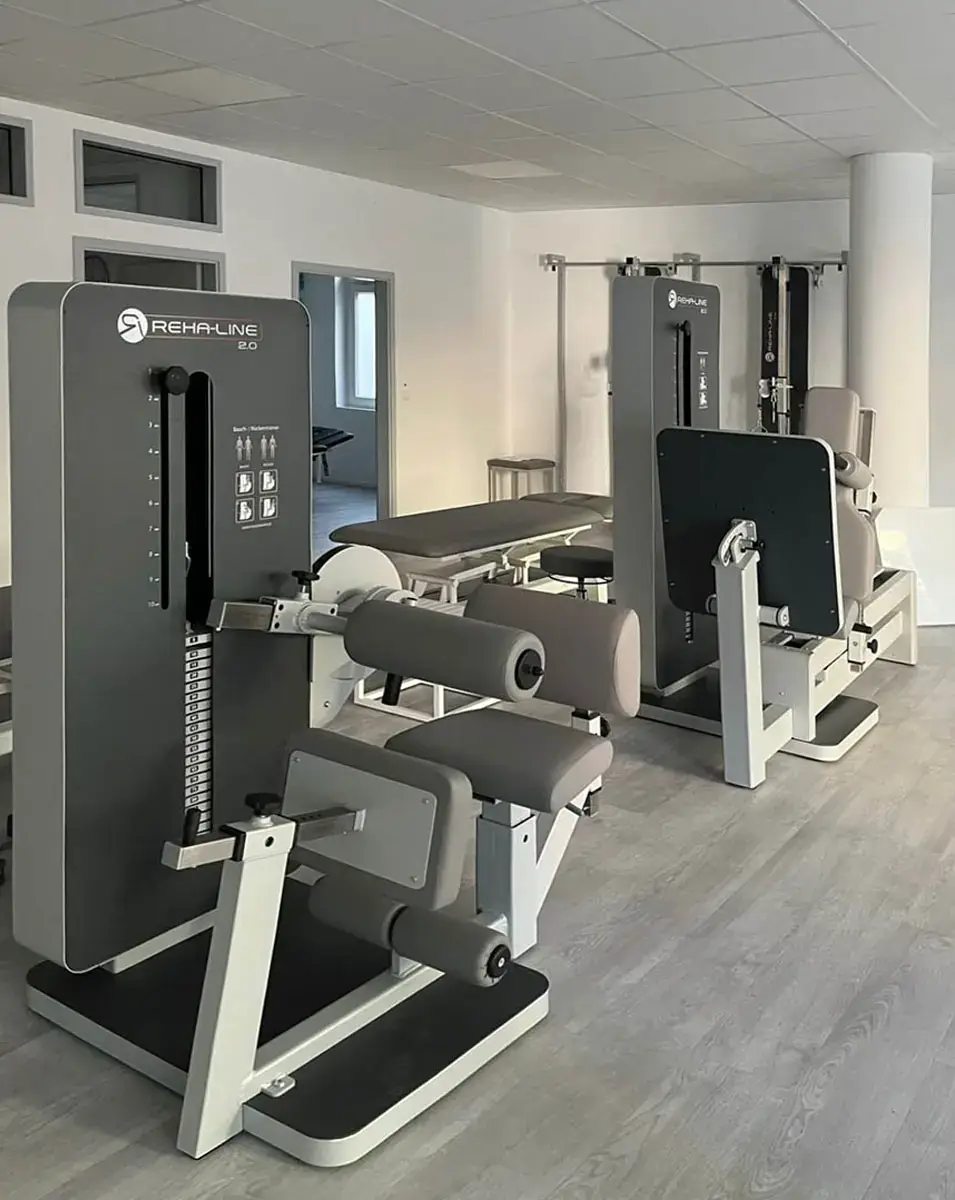 Medizinische Trainingsgeräte in der Physiotherapie Mühlacker